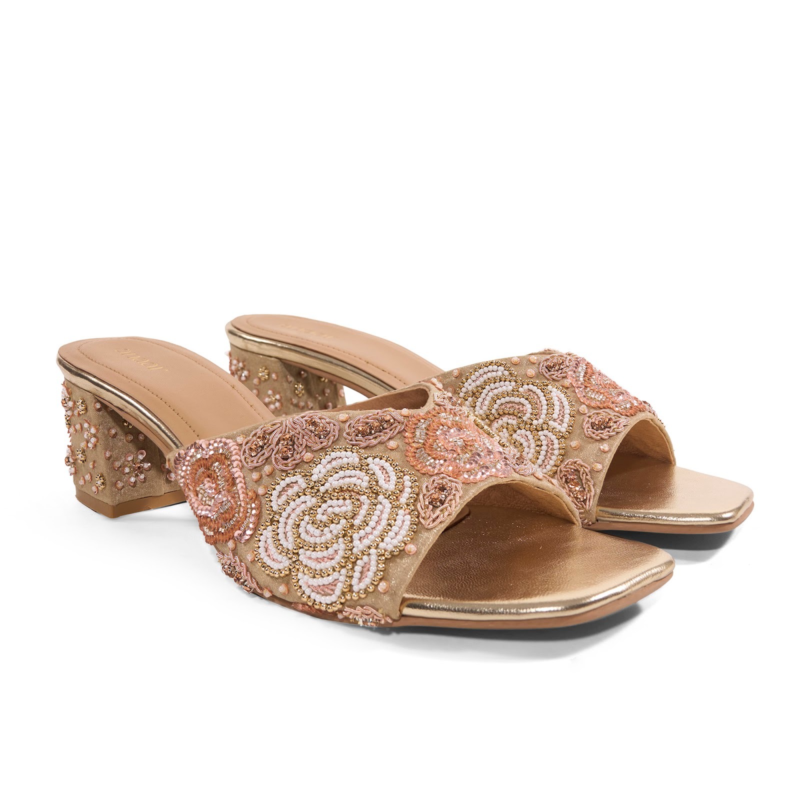 Festive Fling Block Heels by Anaar