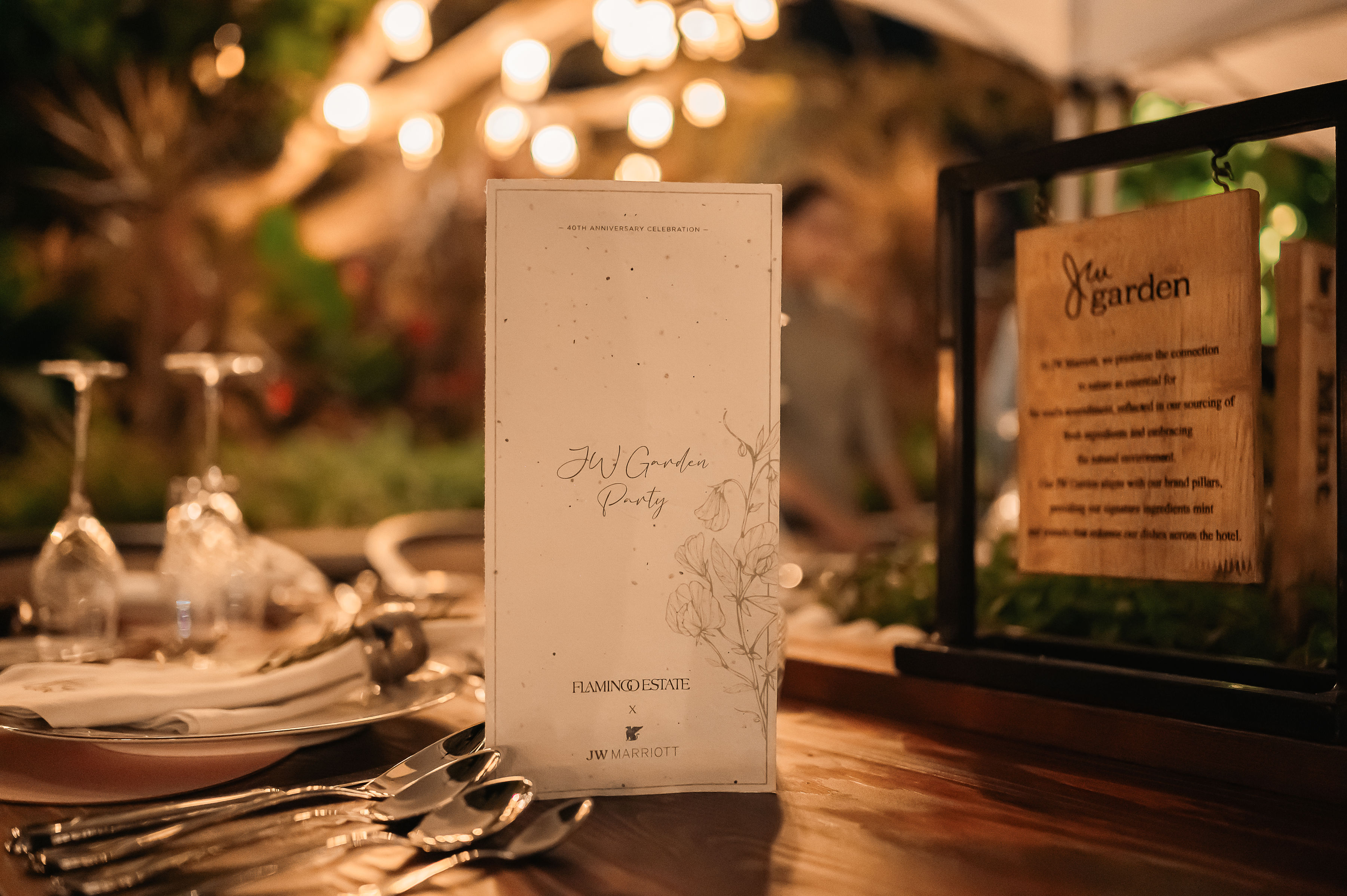 Where the Garden Becomes the Table: An Exclusive JW Garden Dinner with Chef Neeraj
